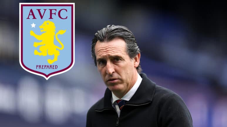 Aston Villa manager Unai Emery